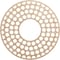 Ekena Millwork Fink Wood Fretwork Pierced Ceiling Medallion, Alder, 32"OD x 11 5/8"ID x 3/8"T CMWP32X32X0375FFAL - alternate 1